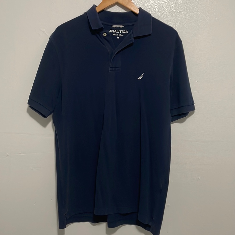 Used Navy Blue Men’s Polo from Nautica
